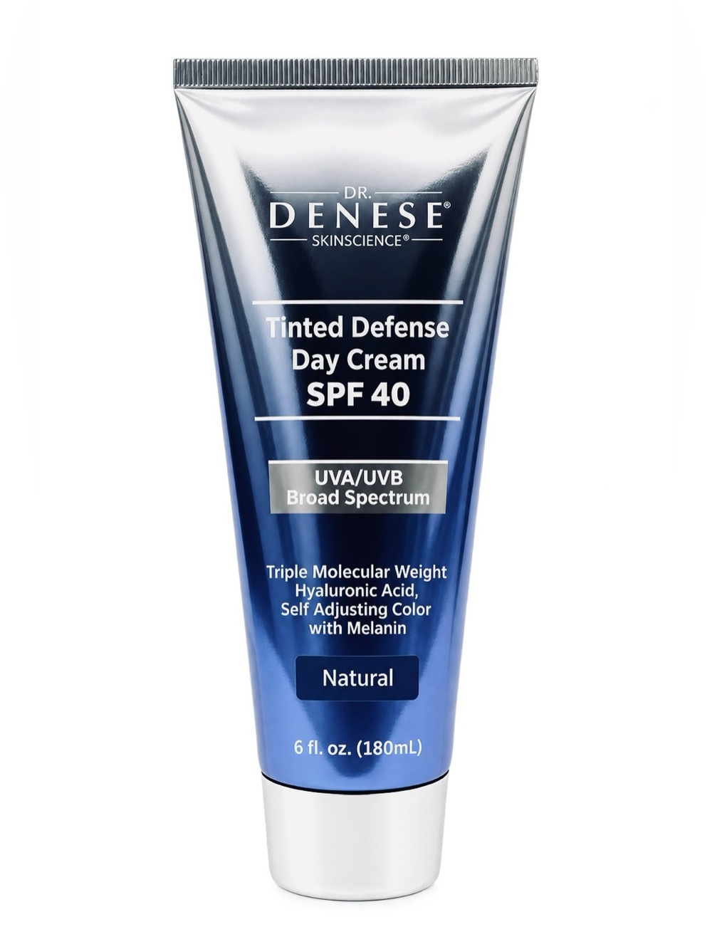 DR. DENESE Tinted Defense Day Cream SPF 40 Self Adjusting Color New Sealed